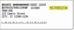 magazine label